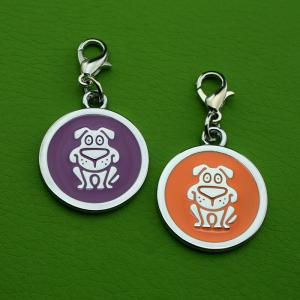 Фабрика Металл Цинк Сплав Рукоятка QR Код Pet Теги для Собаки или Кошки