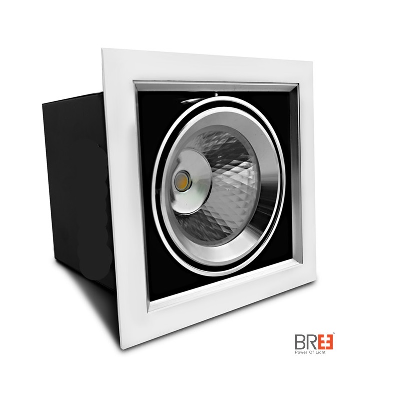 один двойной или тройной решеткой регулируется, привели downlight привели downlight головой на 360 градусов, угол наклона площадь
