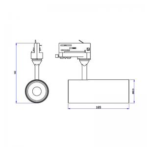 во главе с пути 15w 20w 30w привел отслеживать место свете света