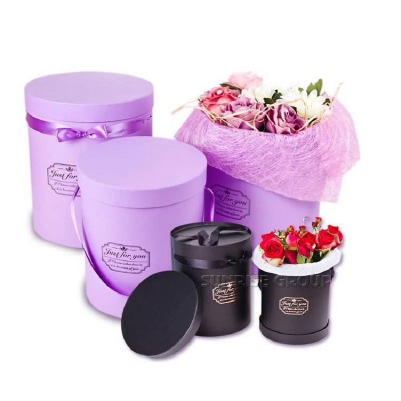 Таможенная печать логотипа Pure Color Flower Box