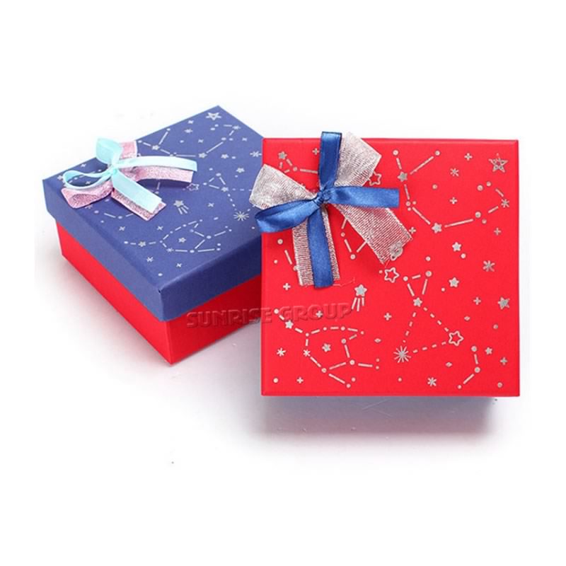Бумага, напечатанная на заказ Рождественская коллекция подарков Candy Packaging Gift Box