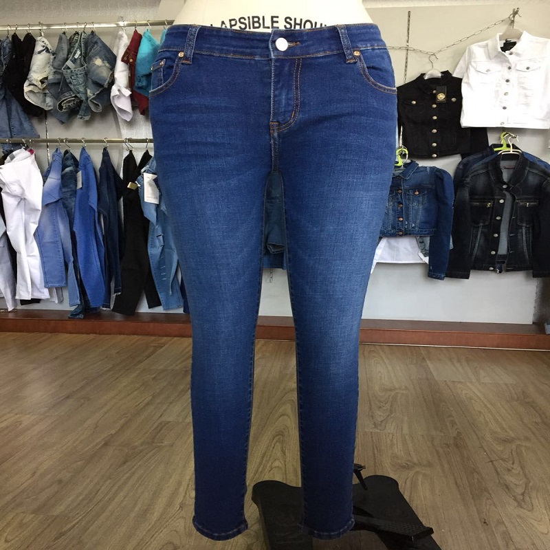 женщины высшего качества тощий джинс WSJL19024