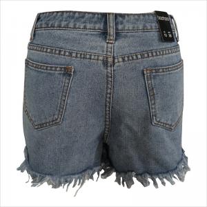 напечатанный слоганом зашнуровать frey hem short WS1483