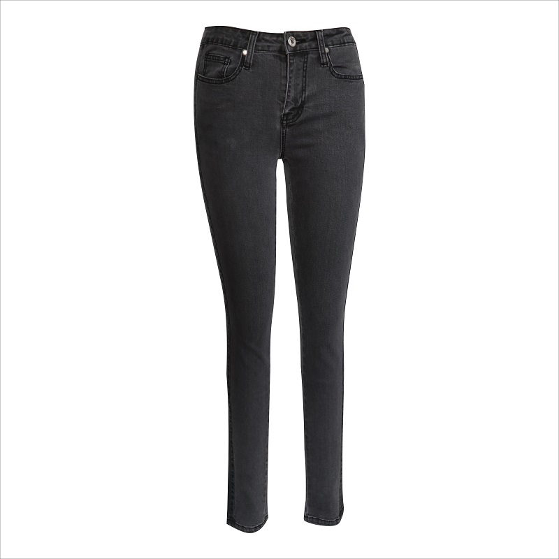 Модные серые тощие джинсы WS10121