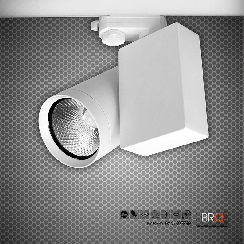 7W-50W UL сертифицированный трек dimmable led spot lighting белый закрытый светильник