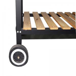 Сад на открытом воздухе уголь барбекю гриль