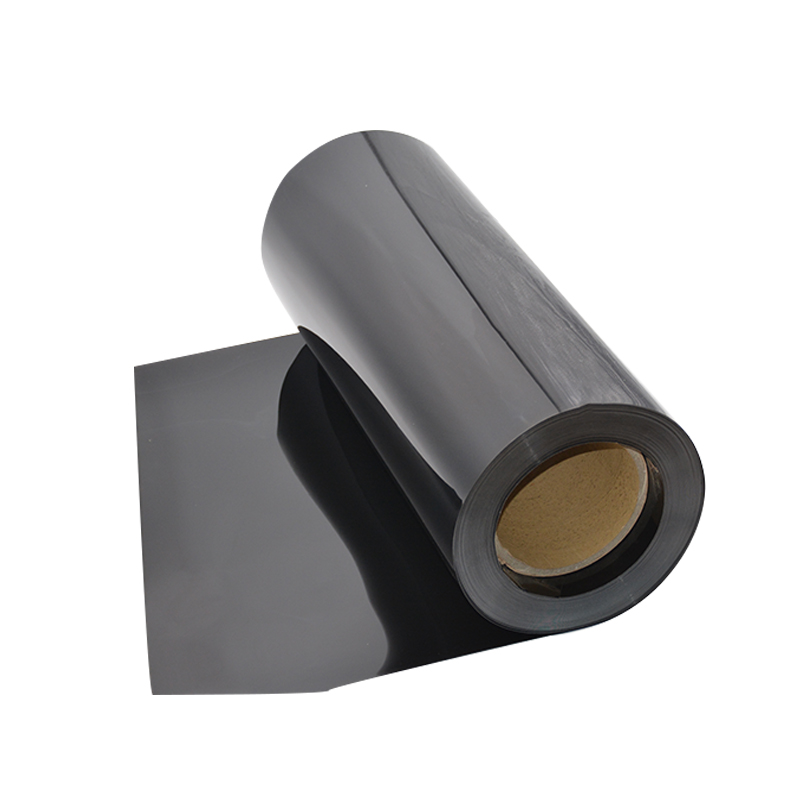 0.15mm High Gloss Гибкий ПВХ тонкий пластиковый лист черный