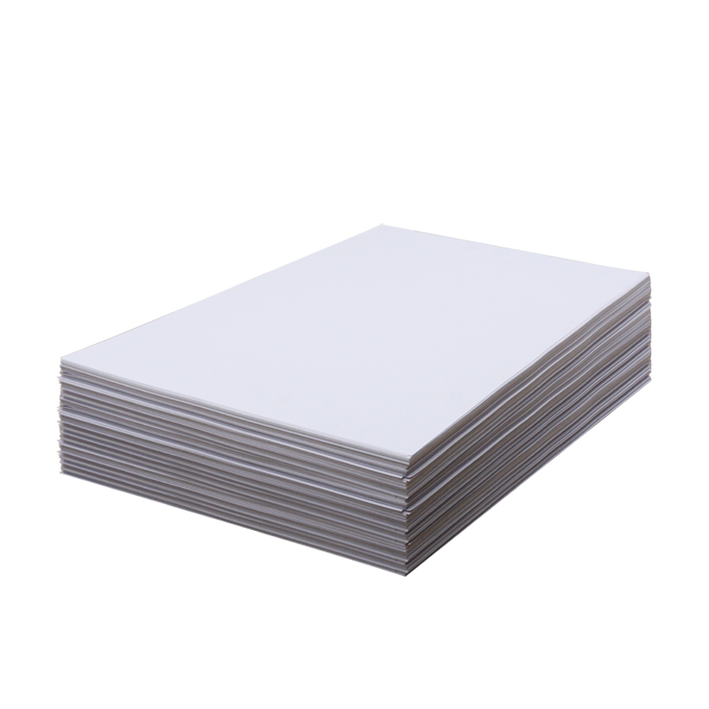 Тонкие гибкие пластиковые листы для печати из белой ПЭТ бумаги формата А4