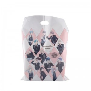 Хозяйственные сумки изготовленного на заказ печатания PE LDPE пластичные с собственным логосом