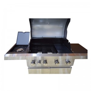 Газовый гриль-барбекю высокого качества с духовкой