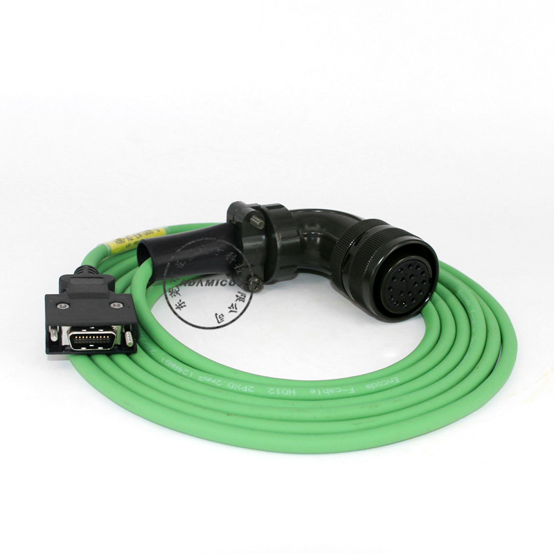 электрический кабель высокого напряжения энкодер серводвигателя Delta гибкий электрический кабель