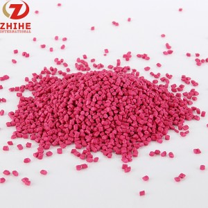 Розовый маточная смесь для сырья lldpe ldpe hdpe