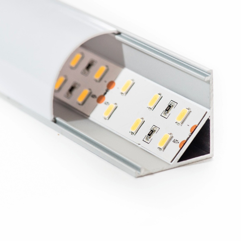 Светодиодный светильник Алюминиевый светодиодный профиль 6063-T5 Алюминиевый сплав Алюминиевый линейный светильник