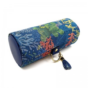 Роскошная двухслойная вращающаяся подарочная коробка с металлической кнопкой