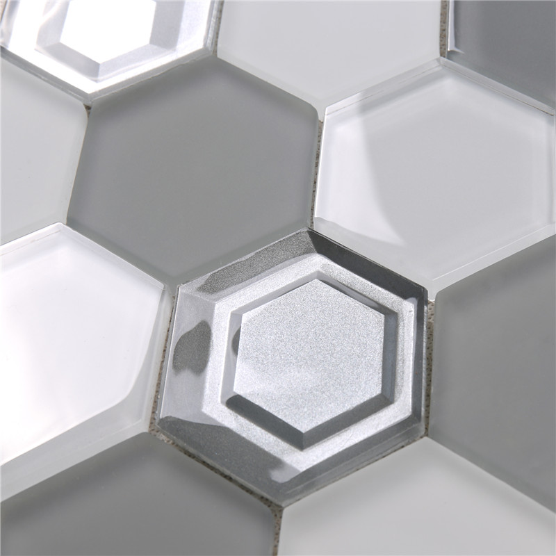 Фошань Фабрика индивидуальный дизайн шестиугольная мозаика