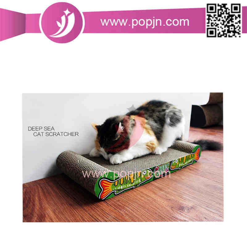 Игрушка для домашних животных Cat Toy Гофрированный кот Scratcher