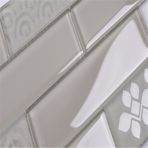 Ледяной треск сломанной арабески волнистой стеклянной плиткой цены