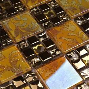 HDT15 Конкурентоспособная цена Радужная стеклянная мозаика для бассейна