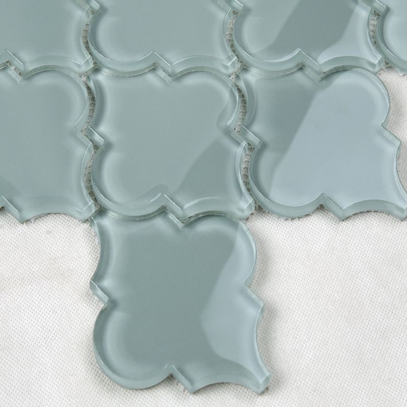 Последний Дизайн Арабески Фонарь Водоструйная Мозаика Стеклянная Кухня Backsplash Настенная Плитка