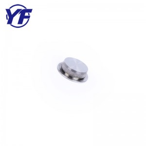 Проставки из нержавеющей стали с круглой резьбой Круглые металлические проставки с лучшим качеством