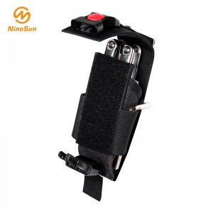 Маленькая черная нейлоновая складная ножница - NS-KF-180014