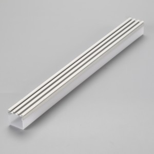 LED алюминиевый профиль с торцевыми крышками для ПК и монтажными зажимами для светодиодной полосы