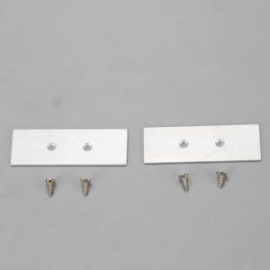 Двухстороннее освещение Светодиодный профиль Светодиодный профиль алюминий 2 боковое освещение для светодиодных лент