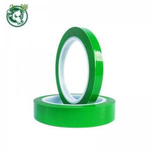 ПЭТ высокотемпературная маскирующая полиэфирная пленка на акриловой клейкой ленте