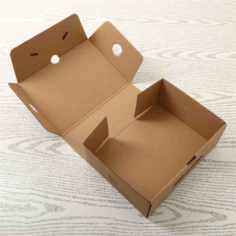 Пищевая упаковка бумажные коробки с ручкой