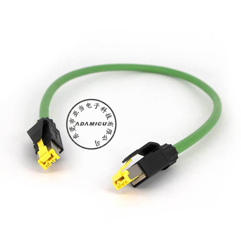 Поставка сетевого кабеля Разъем Harting RJ45 Сетевой кабель Ethernet