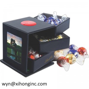 изысканный роскошный ящик подарочной коробке