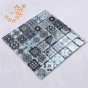 Оптовая Площадь Голубого Марокканского Кристаллического Стекла Мозаика Плитка Кристалл керамогранит Для Отеля Клуба Украшения...
