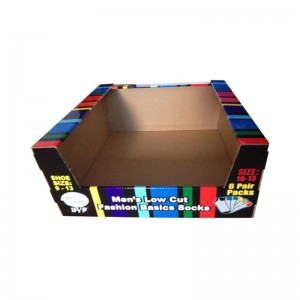 OEM картон стенд чашки и кружки счетчик дисплей для чашки и кружки