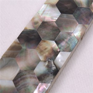 BK21 Морская раковина Буллноз Мозаика пограничная плитка для украшения