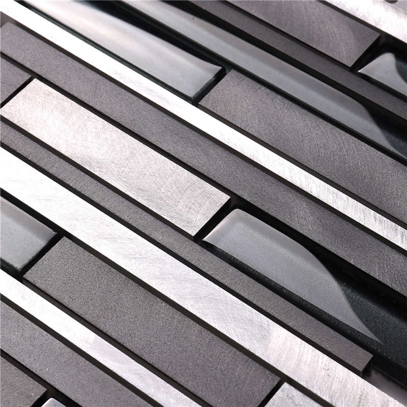 Foshan Modern Style Настенная алюминиевая стеклянная мозаика