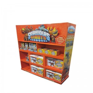 Инновационный дисплей с подсветкой, 3 полки / ярусный картон, напольный дисплей, для подставок для печенья / печенья / хлеба / шокол...