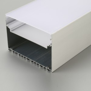 Анодированный алюминиевый светодиодный фонарь монтажный профиль трек