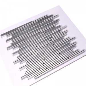 Плитка мозаики алюминия прочности для конструкции дома фронта HLC52