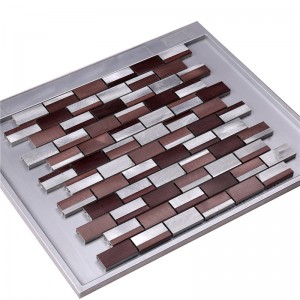 Плитка мозаика HLC31 алюминиевого сплава гальванического стекла смешивая