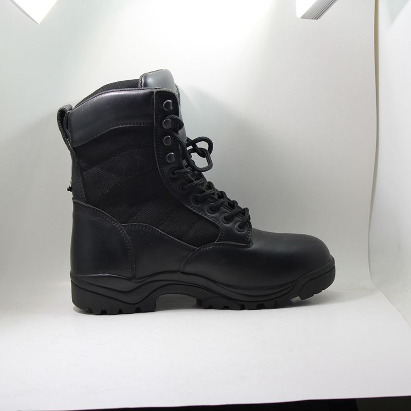 Черные военные боевые армейские ботинки для мужчин