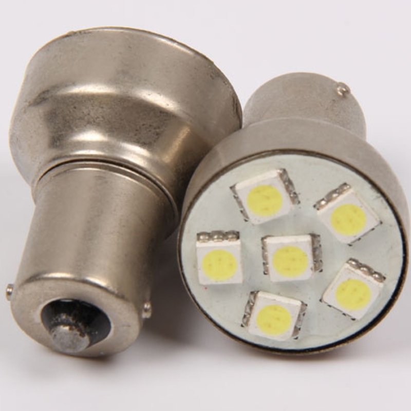 Автомобильные поворотники 6smd 5050 Световой сигнал поворота s25 1156 p21w