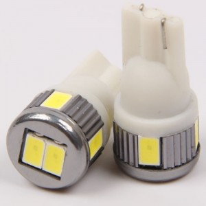 T10 клин W5W 168 194 6SMD 10SMD 5730 авто светодиодные лампы на замену