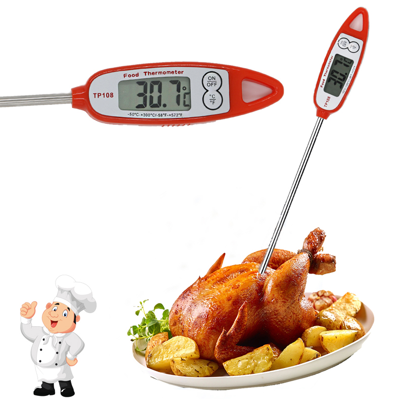 Профессиональный цифровой термометр для измерения температуры пищи