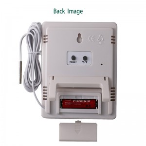 Высокая Точность Заводская Цена Звуковая сигнализация ЖК Термо Гигрометр с Внешним Датчиком