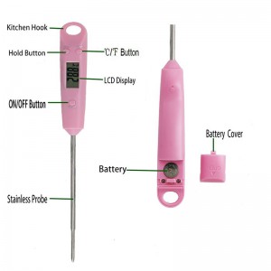 Термометр еды высокой точности Self-off высокоточный дифференциальный для кухни