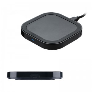 KPS-9501HC Oem мини ультратонкий 10W быстрая зарядка ци беспроводное зарядное устройство для мобильного телефона