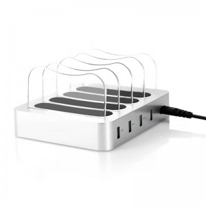 KPS-8402LC Зарядное устройство с четырьмя USB-портами (кабель переменного тока США / ЕС / Великобритании / АС)