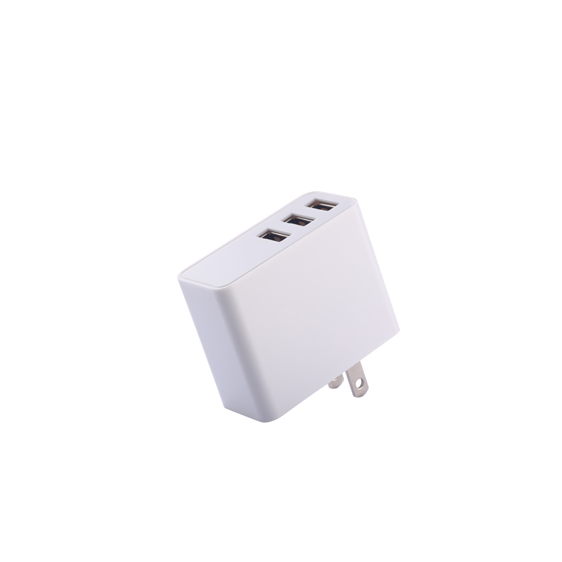 KPS-8704LC Tri-USB порт зарядное устройство