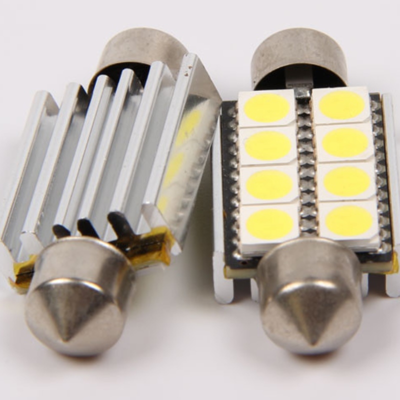 5050 8smd canbus без ошибок 42 мм авто автомобиль 12 В светодиодный гирлянда светодиодный интерьер свет из светодиодов для чтения