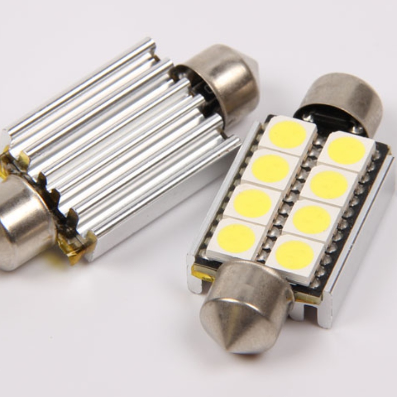 5050 8smd canbus без ошибок 42 мм авто автомобиль 12 В светодиодный гирлянда светодиодный интерьер свет из светодиодов для чтения
